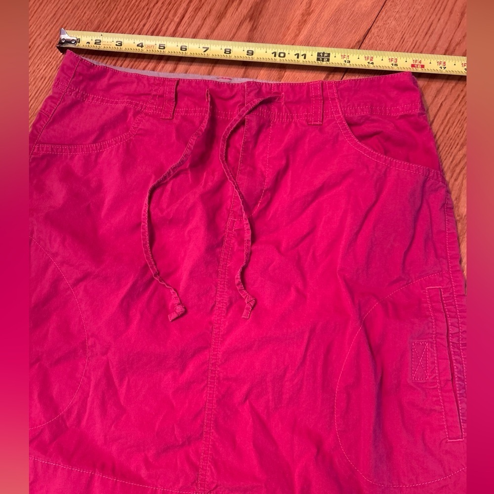 Eddie Bauer Skirt Womens Size 8 Lightweight Hiking Cargo Camping Active Pocket - Picture 8 of 9